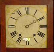 Early Wooden Works 1/2 Column Shelf Clock