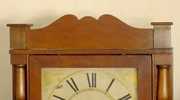 Early Wooden Works 1/2 Column Shelf Clock