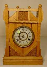 Oak Shelf Clock