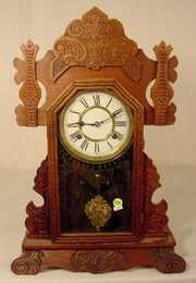 Waterbury Walnut Shelf Clock