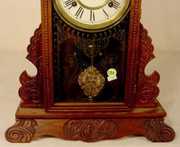 Waterbury Walnut Shelf Clock