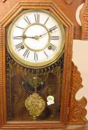 Waterbury Walnut Shelf Clock