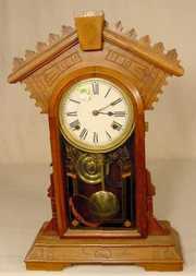 Walnut Kitchen Clock