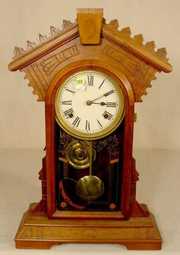 Walnut Kitchen Clock