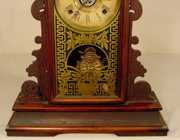 Ingraham Pansy Walnut Shelf Clock