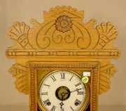 Gilbert Oak Kitchen Clock With Alarm