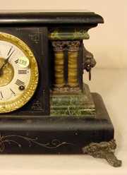 Sessions 1/2 Column Mantle Clock