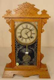 Waterbury Oak Shelf Clock