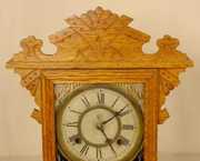 Waterbury Oak Shelf Clock