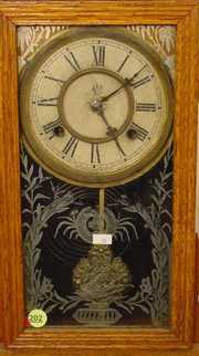 Waterbury Oak Shelf Clock