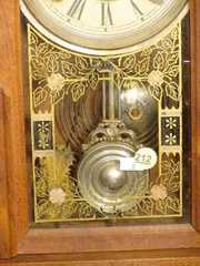 Waterbury Walnut Shelf Clock With Alarm