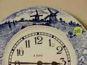 Junghans Germany Porcelain Plate Clock