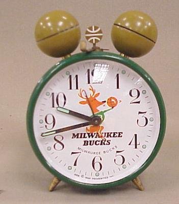 Milwaukee Bucks Novelty Alarm Clock