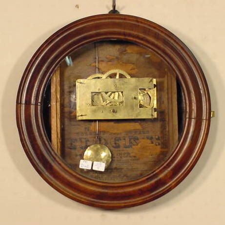 Brewster & Ingraham Round Gallery Clock