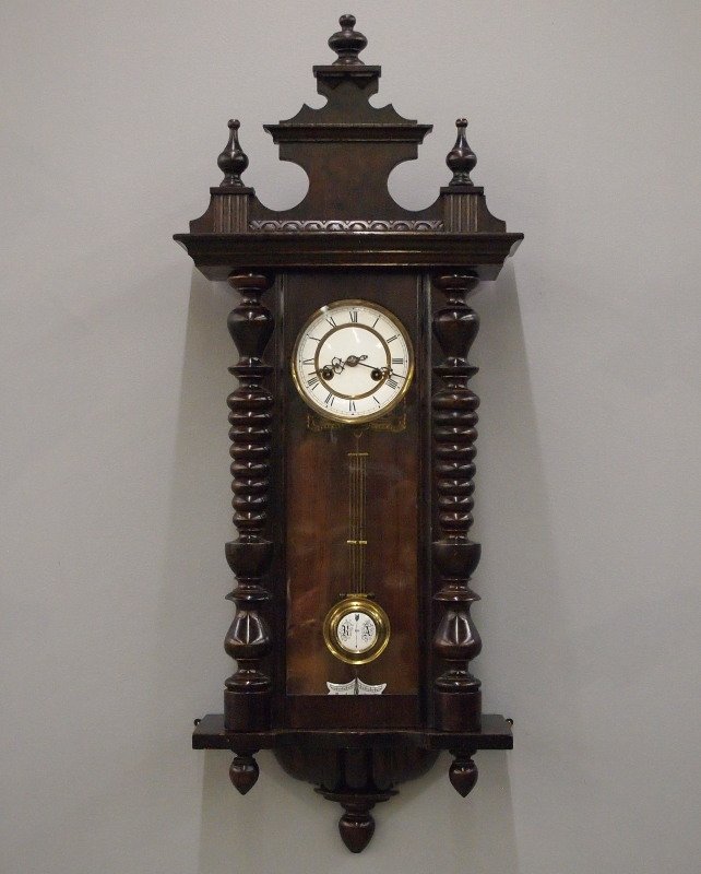 German RA wall clock