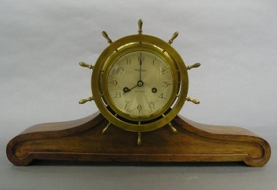 Waterbury Ship’s Wheel mantle clock