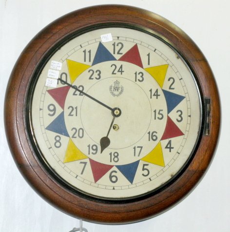 SM & Co. Royal Air Force Fusee Clock