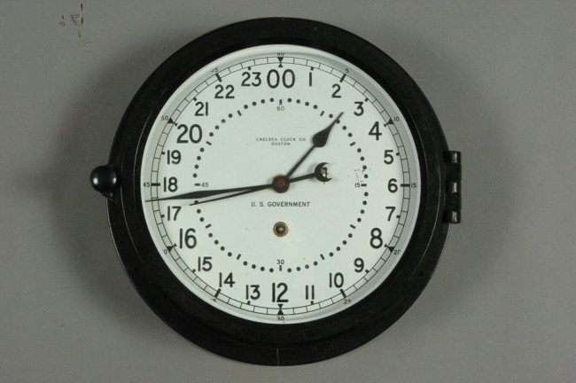 A CHELSEA 24 HOUR US GOVERNMENT CLOCK