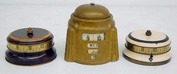 2 Tape Measure & Perpetual Calendar Alarm Clock