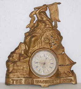 Iron Clock Advertising Washington, IA “The Hub”