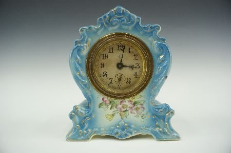 GILBERT ‘ROSE’ CHINA CASE CLOCK