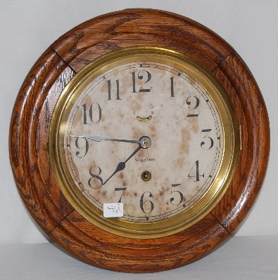 Waterbury Oak Gallery Clock