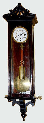 Miniature 1 Weight Vienna Regulator Clock