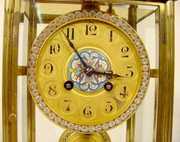 French Japy Freres Crystal Regulator