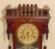 Ansonia Havana Walnut Shelf Clock