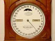 Ithaca Double Dial Table Clock