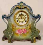 Ansonia La Layon Royal Bonn China Clock