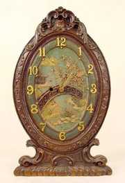 Composition Oriental Influence Table Clock