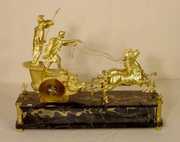 Japy Freres Figural Chariot Clock