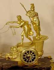 Japy Freres Figural Chariot Clock