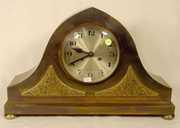 Large Brass Mantle Clock