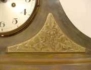 Large Brass Mantle Clock