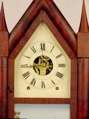 John Birge 8 Day Double Steeple Clock