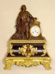 French Figural Martin Luther Clock