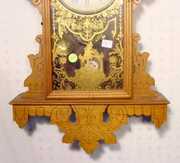 Welch Walnut Hanging Parlor Clock