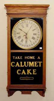 Calumet Cake Advertising Store Regulator