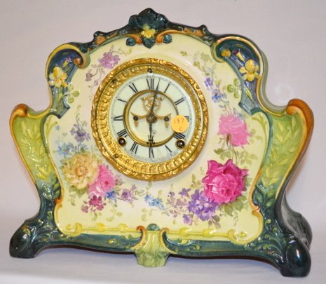 Ansonia Royal Bonn La Rita China Clock