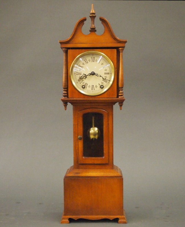 Trend Clock Co. mini grandfather clock