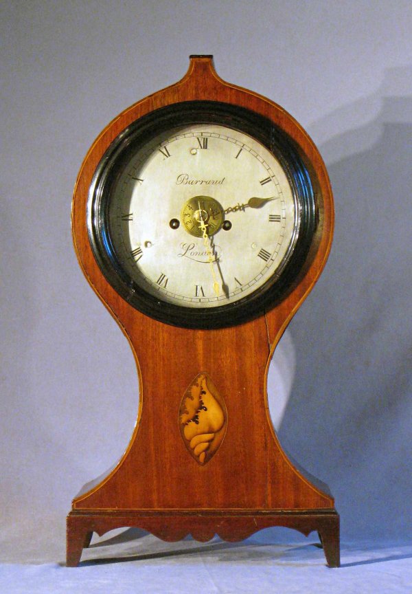 Balloon Clock Signed Barraud