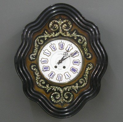 French Picture frame clock