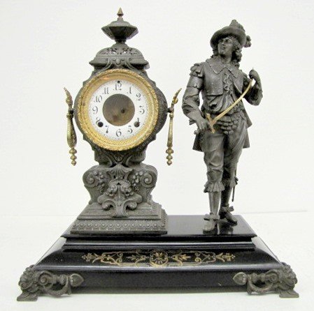 Ansonia Don Caesar Statue Clock Case