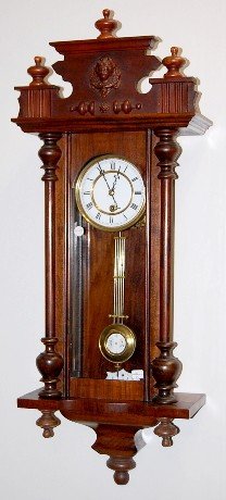 Ornate Gustav Becker RA Wall Regulator