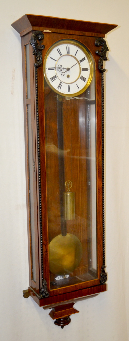 Austrian Wall Regulator Clock, Circa 1840