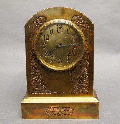 Ansonia  Bronze table clock