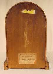 Gilbert Round Top Shelf Clock in Mahogany