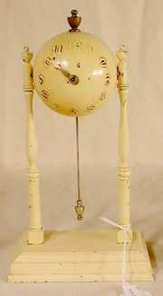 Gilbert Ball Clock with Traveling Case